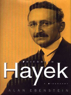 cover image of Friedrich Hayek